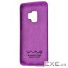 Чохол WAVE Full Silicone Cover Samsung Galaxy S9 (G960F) pink sand (23726 pink sand)