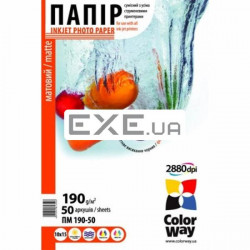 Папір ColorWay 10x15 (PM1900504R) (.PM1900504R)