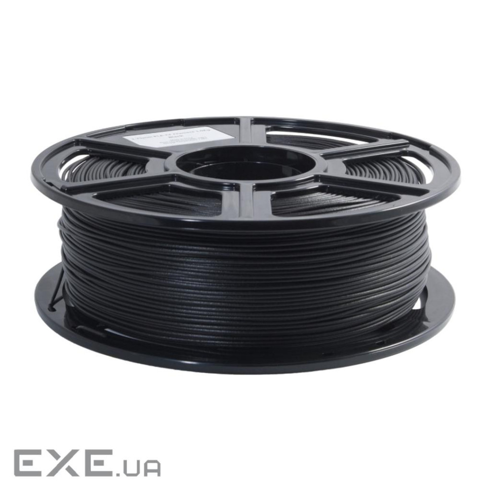 Пластик для 3D-принтера Flashforge PLA-CF 1,75mm 1kg Black (90007818001)