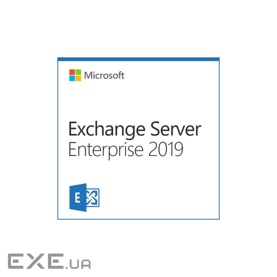 ПЗ для сервера Microsoft Exchange Server Enterprise 2019 User CAL Charity, Pe (DG7GMGF0F4MD_0004CHR)