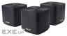 Маршрутизатор ASUS ZenWiFi XD4 3PK PLUS black AX1800 1xGE LAN 1x1GE WAN WPA3 OFDMA (90IG07M0-MO3C50)