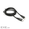 Кабель PZX V-109 Type-C <-> Lightning, Black, 1.2 м , 2.1A (V-109 Black)