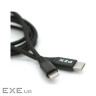 Кабель PZX V-109 Type-C <-> Lightning, Black, 1.2 м , 2.1A (V-109 Black)