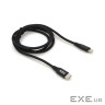 Кабель PZX V-109 Type-C <-> Lightning, Black, 1.2 м , 2.1A (V-109 Black)