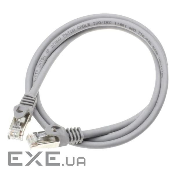 Патч-корд S/FTP, 1 м, кат. 6А , LW (PC005-C6A-100)