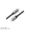 Дата кабель USB-C to USB-C 2.0m 100W USB3.1 20Gbps 4K60Hz Cabletime (CA914234)