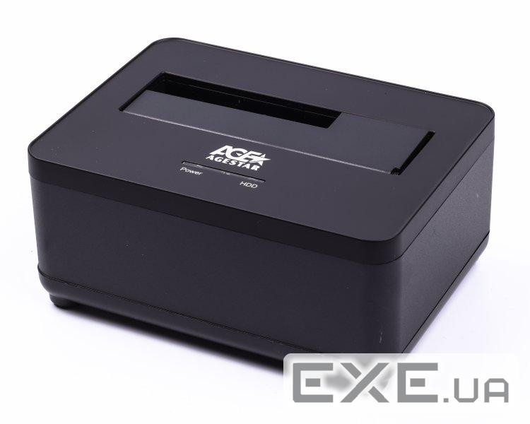 Док-станція для накопичувачів AgeStar USB3.0 black (3UBT7 (Black))
