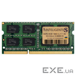 Модуль пам"яті для ноутбука SoDIMM DDR3 8GB 1600 MHz INTELIGENTES (IS3BBB1/8)