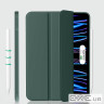 Чeхол-книжка BeCover Tri Fold Soft TPU Silicone для Apple iPad Pro 11" M4 2024 Dark Green (711746)