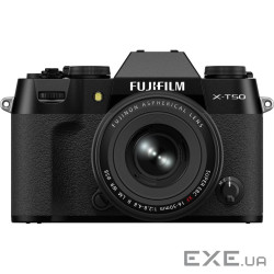 Цифровий фотоапарат Fujifilm X-T50 + XF16-50mmF2.8-4.8 R LM WR Kit Black (16828478)