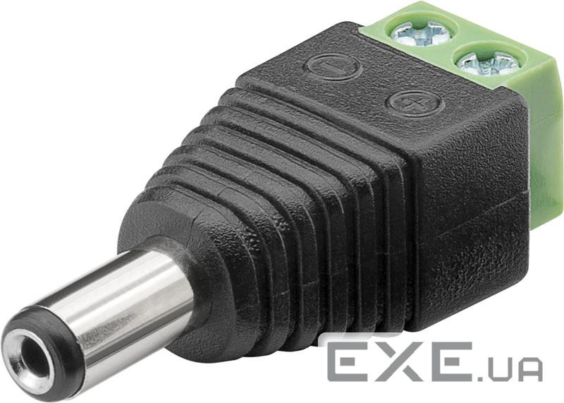 Роз"єм Jack DC-конектор,/M Terminal Block 5.5x2.1mm 5.0,чорний (75.07.6747-1) (75.07.6747-1)