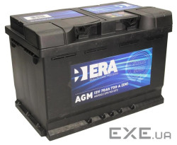 Акумулятор Era AGM 12В 70А год 720А R+ (A57012)