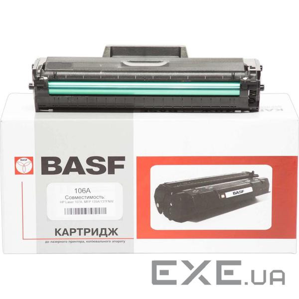 Картридж BASF HP LJ 107/135/137/ W1106A Black (KT-W1106A)