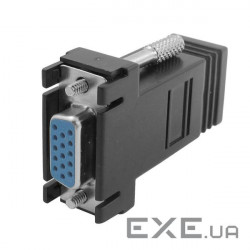 Перехідник VGA 15F --> RJ45 F (CAT5, CAT6) (B00354)