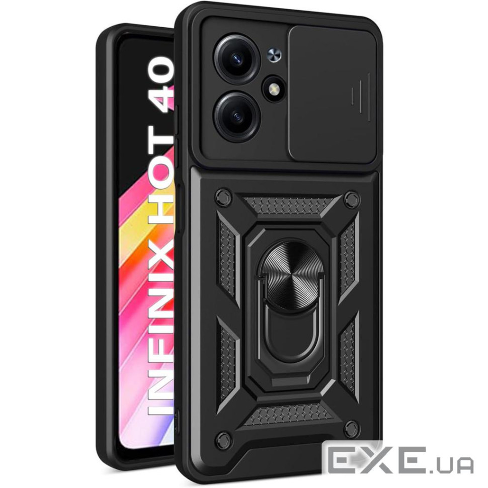 Чохол до мобільного телефона BeCover Military Infinix Hot 40 (X6836) Black (710672)