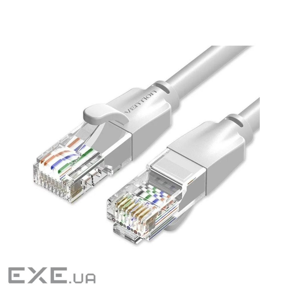 Патч-корд 1м, UTP cat 6 RJ-45 gray Vention (IBEHF)
