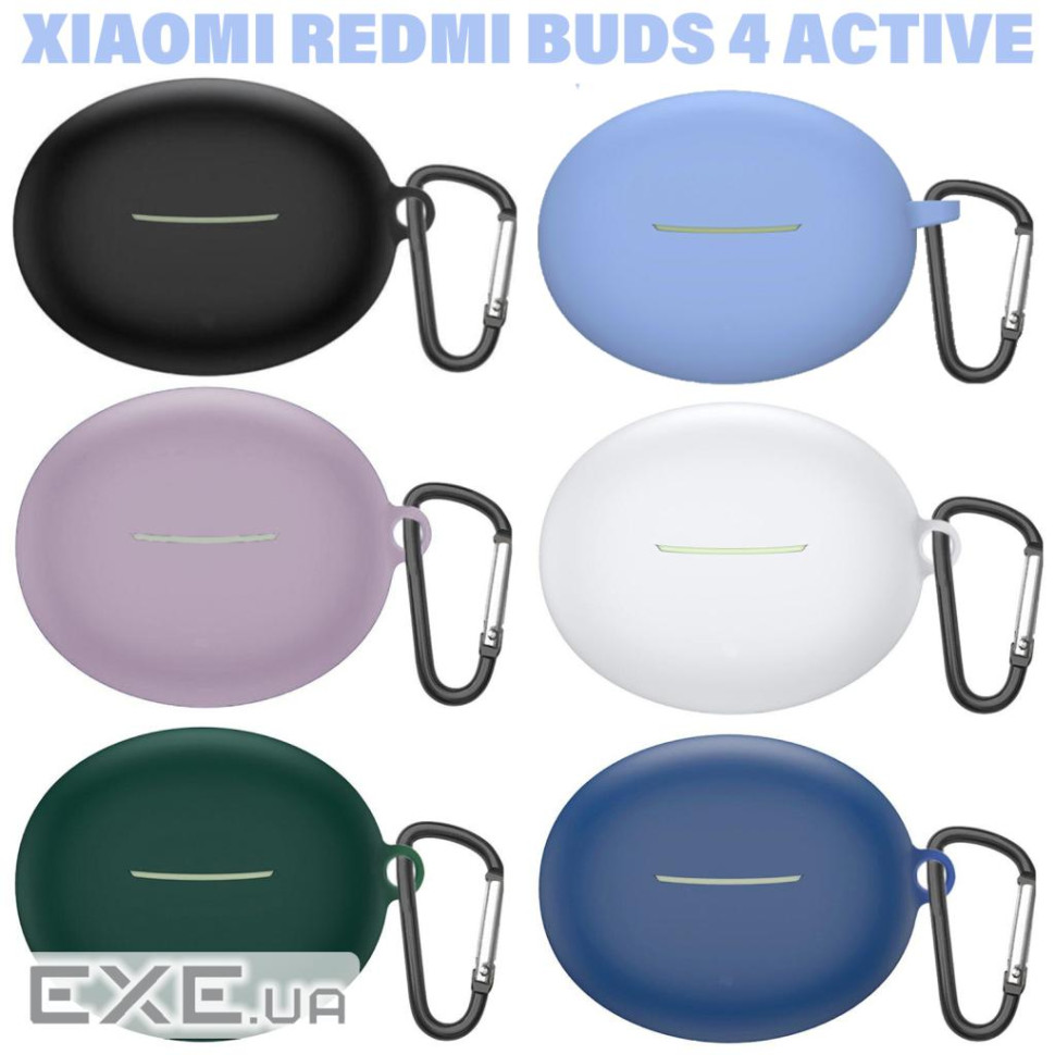 Чохол для навушників BeCover Silicon для Xiaomi Redmi Buds 4 Active Deep Blue (710943)