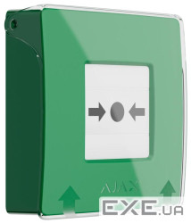Ручний сповіщувач Ajax Manual Call Point (Green) (8EU) ASP Ajax Manual Call Point (Green) (8EU) ASP