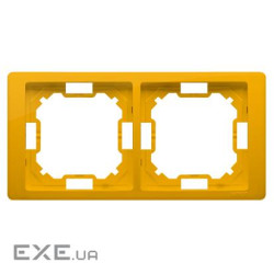Рамка Neos BASIC 2x, желтый (BMRC2/034)