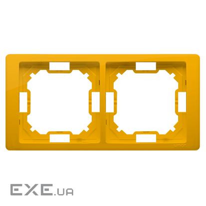 Рамка Neos BASIC 2x, желтый (BMRC2/034)