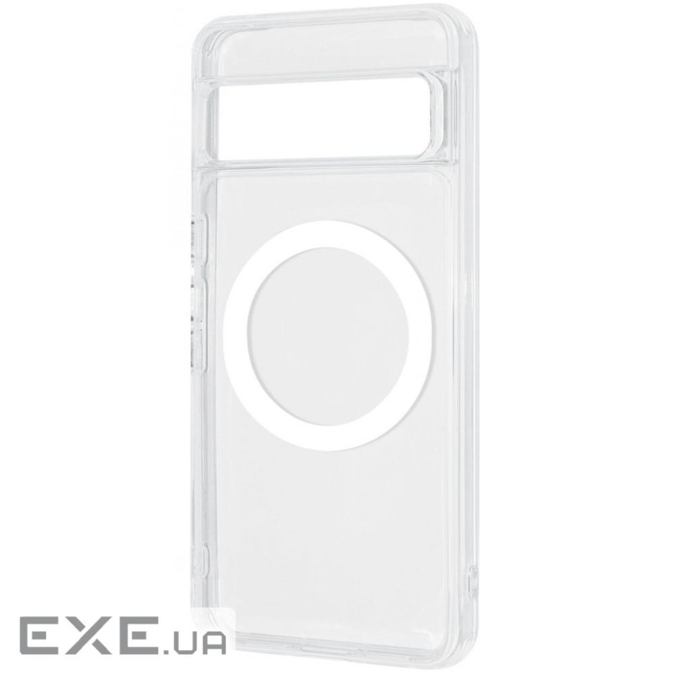 Чохол WAVE Clear Case (PC+TPU) with Magnetic Ring Google Pixel 8A clear (57915 clear)