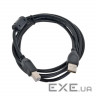 Кабель для принтера USB 2.0 AM/BM 3.0m Patron (PN-AMBM-30F)