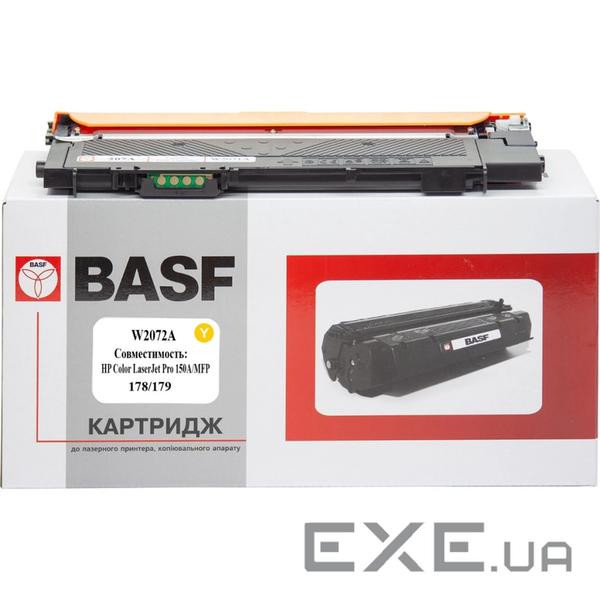 Картридж BASF HP CLJ 150/178/179, W2072A Yellow (BASF-KT-W2072A)
