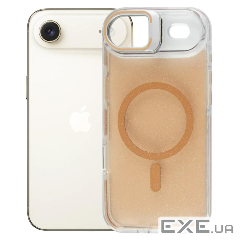 Чохол до мобільного телефона BeCover FIBRA Star Shine MagSafe Apple iPhone 17 Air Desert Go (715419)