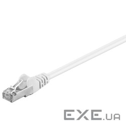 Патч-корд екранований RJ45 SFTP5e 50.0m,patch AWG26 D=5.5mm 2xS Protect,білий (75.09.3487-3) (75.09.3487-3)