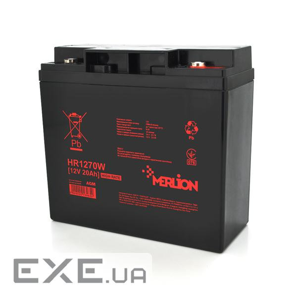 Батарея до ДБЖ Merlion HR1270W, 12V 20Ah