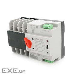 Автомат введення резерву (АВР) чотириполюсний OSGQ8-125 / 4P, 230V / 125A на DIN-рейку для генератор