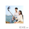 Монопод для селфі RTAKO Q10R MINI Clip selfie stick Black (6942063215332)