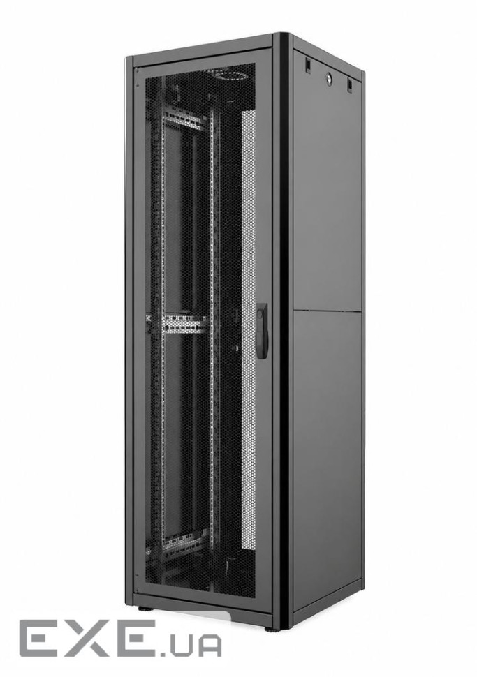Шафа MIRSAN 19, 42U, GTN, перфоровані двері, 600x1000 мм, максимально 1000 (MR.GTN42U61DE.02 PRF63)