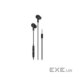 Навушники XO EP22 3.5mm Black (EP22-BK)