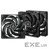 Комплект вентиляторів ARCTIC P12 Slim PWM PST 3-Pack (ACFAN00275A)