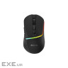 Мишка XTRIKE ME GW-322, ігрова, бездротова Bluetooth+2.4G, 3200dpi., 6кн., LED град.7коль (GW-322BK)