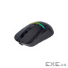 Мишка XTRIKE ME GW-322, ігрова, бездротова Bluetooth+2.4G, 3200dpi., 6кн., LED град.7коль (GW-322BK)