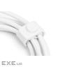 Кабель USB-C > Lightning заряджання/синхронізації, DIGITUS, 2м, USB 2.0, 60W, силі (AK-600110-020-W) (AK-600110-020-W)