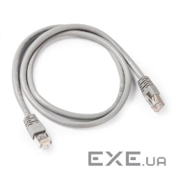 Патч-корд 0.5м Cablexpert SFTP, Сірий, 0.5 м, 6 cat. (PP6A-LSZHCU-0.5M)