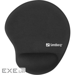 Килимок для миші SANDBERG Gel Mousepad with Wrist Rest 230x200 (820-98)