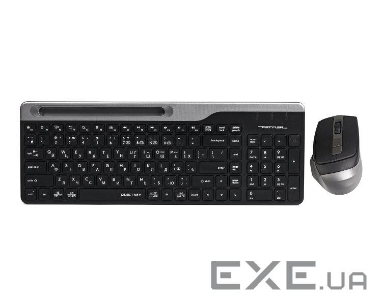 Комплект бездротової A4TECH Fstyler FB2535CS Smoky Gray (FB2535CS (Smoky Grey))