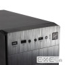 Корпус GTL T1610 Black, без БП, Mini Tower, Micro ATX/Mini ITX, 2xUSB 2.0, 370x176x410 мм, 0.4 мм ,