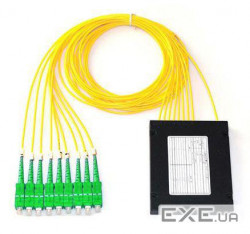 Оптичний подільник Optolink PLC (ABS) 1x64-SC/АPC-2,0 мм-1,0 м (G.657A) (G.657A)