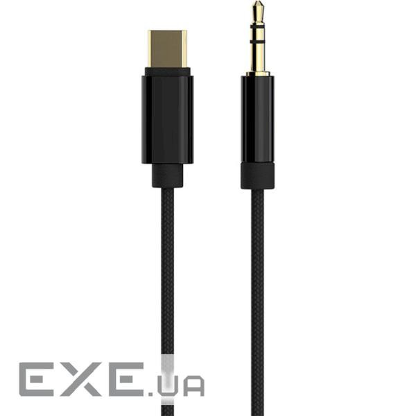 Перехідник USB-C to stereo audio 3.5mm (CDLA) 1.5m Cablexpert (CCA-CM3.5M-1.5M)