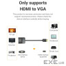 Адаптер VENTION HDMI - VGA Black (42154)