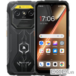 Смартфон Blackview ROCK 1 Pro 6.56" HD+ /8GB/256GB/ G81 /15000mAh / 20+16Мп / 2D Sca (ROCK_1_Pro_BK)