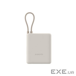 Зовн_АКБ Xiaomi 10000mAh 33W IntegrateCable(BHR9333GL)д/кора