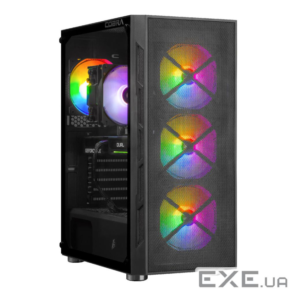 Персональный компьютер COBRA Advanced (A57.16.S2.56T.23864), AMD Ryzen 7 5700 / 3.7 - 4.6 ГГц / DDR4