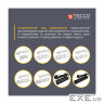 Мережевий подовжувач TECCO 3м 2 поста white (8681277841118)