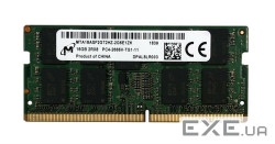 Пам"ять MICRON 16 GB SO-DIMM DDR4 2666 MHz ECC (MTA18ASF2G72HZ-2G6E1)